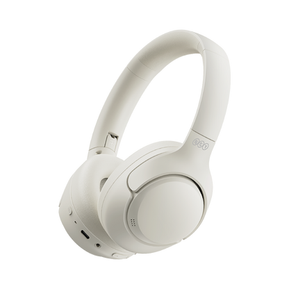 Headset QCY H3 ANC Adaptativo Bluetooth 5.3 Multiponto 60h Branco